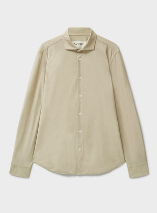 Recycled Italian Oatmeal Cut Away Comfort Shirt