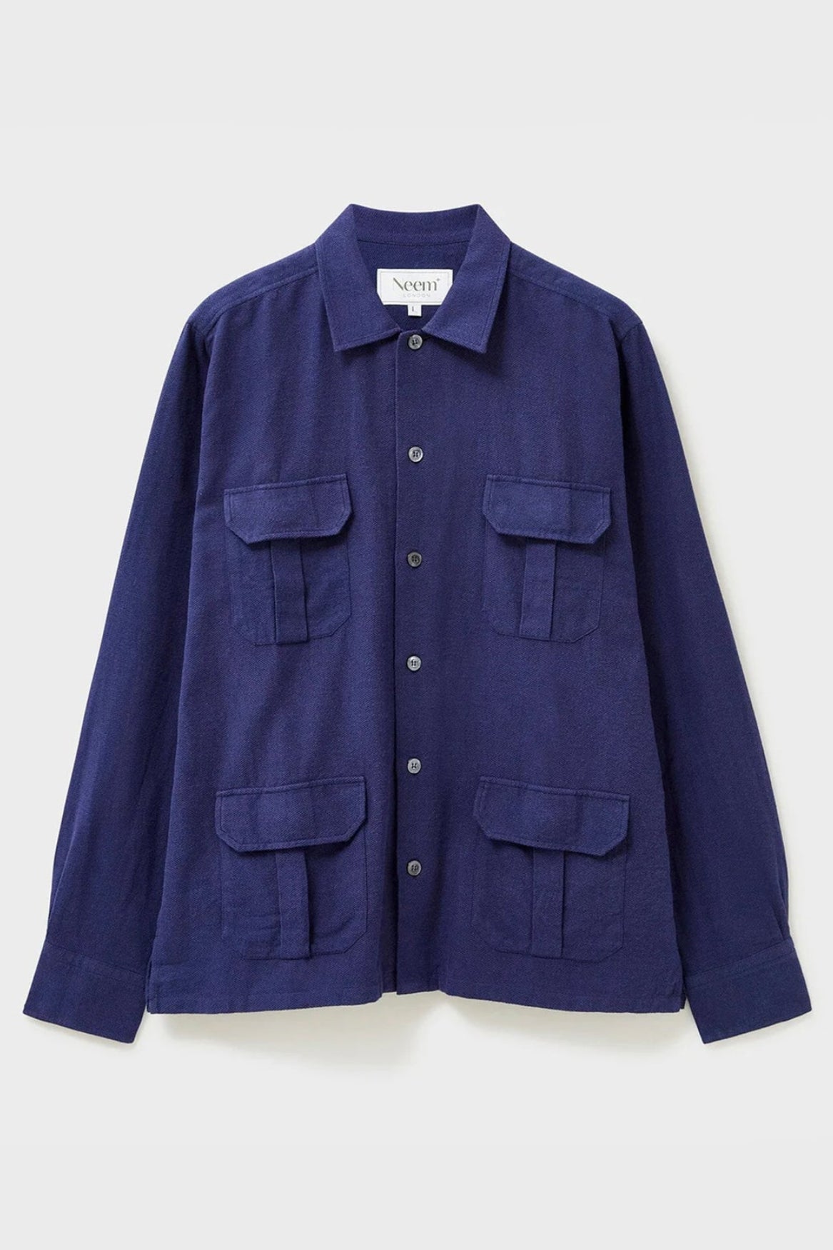 Recycled Italian Flannel Overshirt