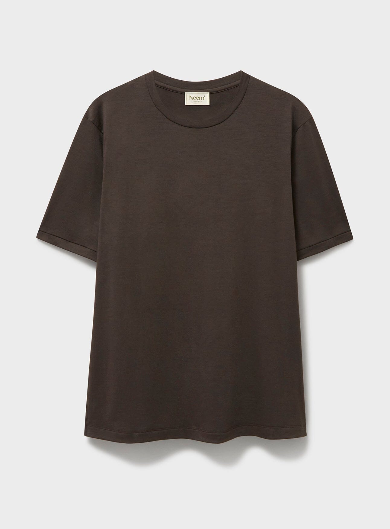 ZQ Merino Wool Chocolate Super 120s Stretch T Shirt