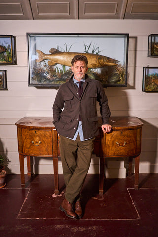 Recycled Durable Twill Chocolate Overshirt