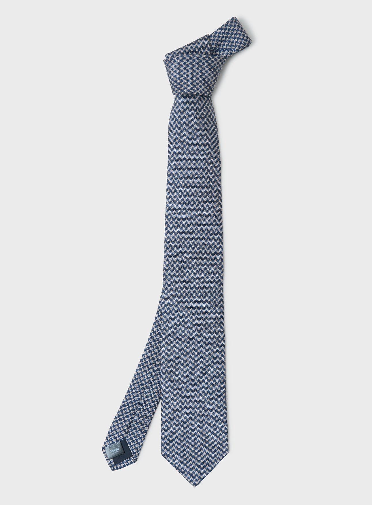 100% Tencel Como Dogstooth Tie