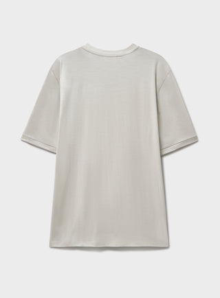 ZQ Merino Wool Jersey Ecru T-Shirt