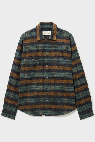 Men's winter flannel overshirt 