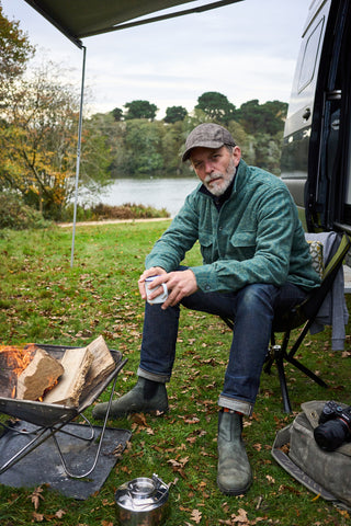 Upcycled Wool Chocolate Herringbone Baseball Cap