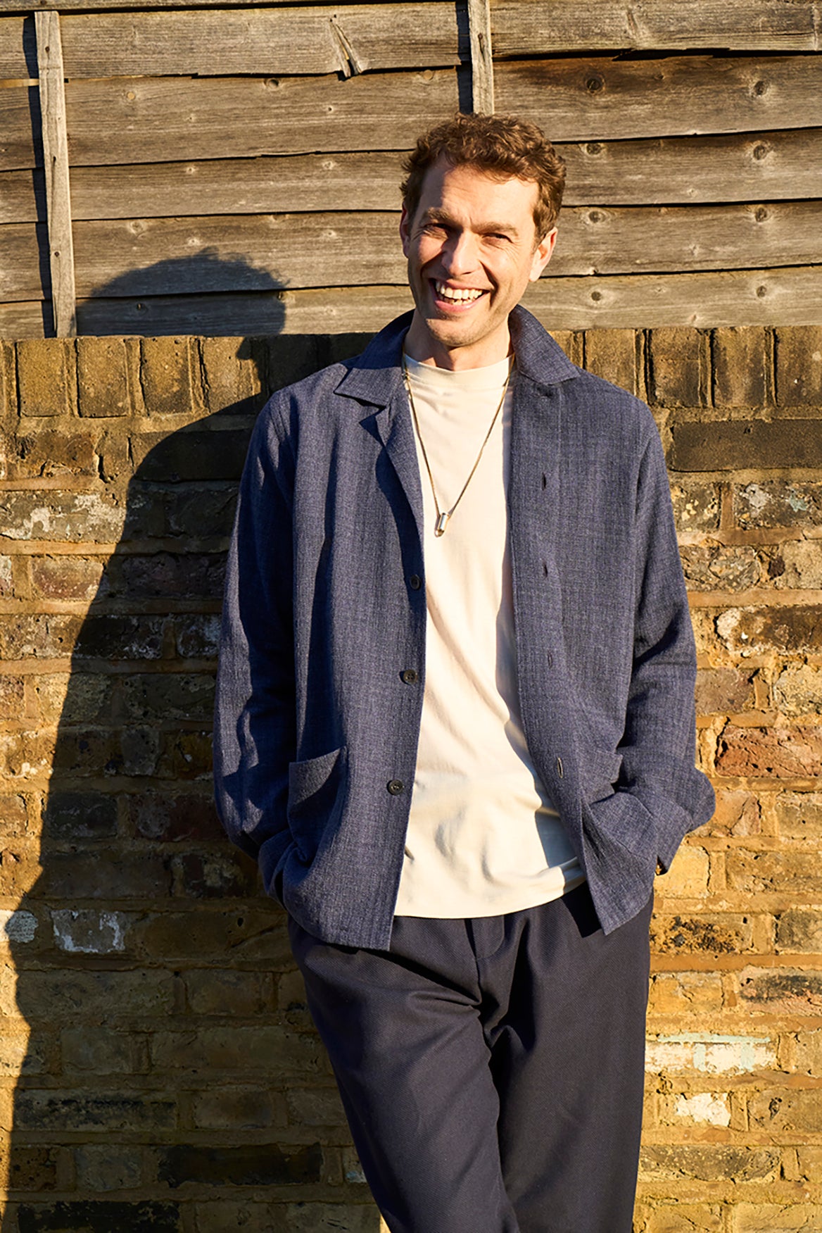 Recycled Cotton Basket Weave Resort Overshirt