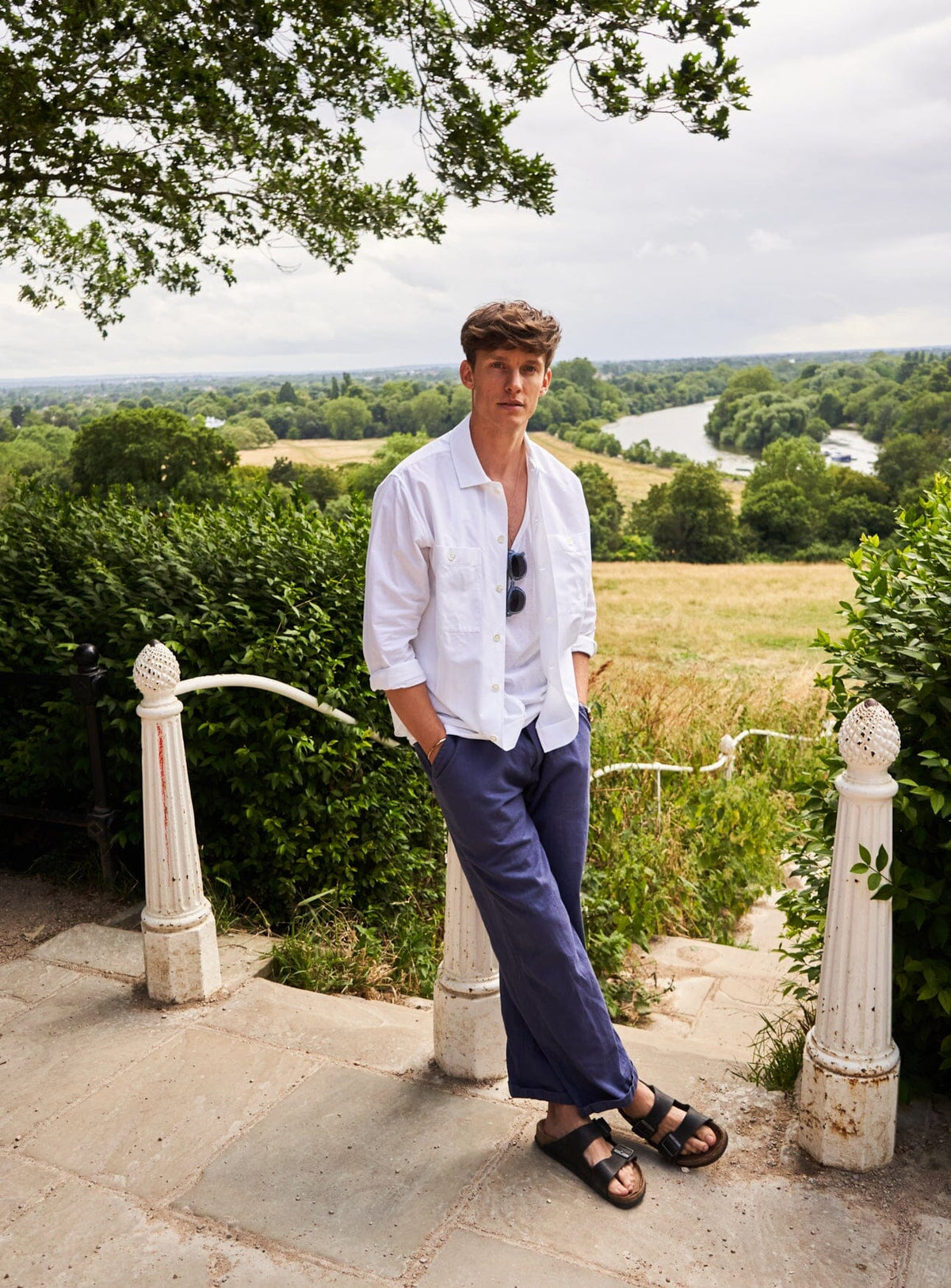 Recycled Italian Double Pocket Shirt