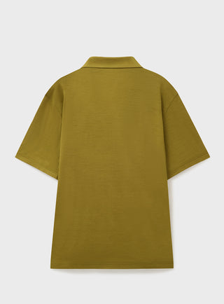 ZQ Merino Wool Jersey Short Sleeve Antique Gold Shirt