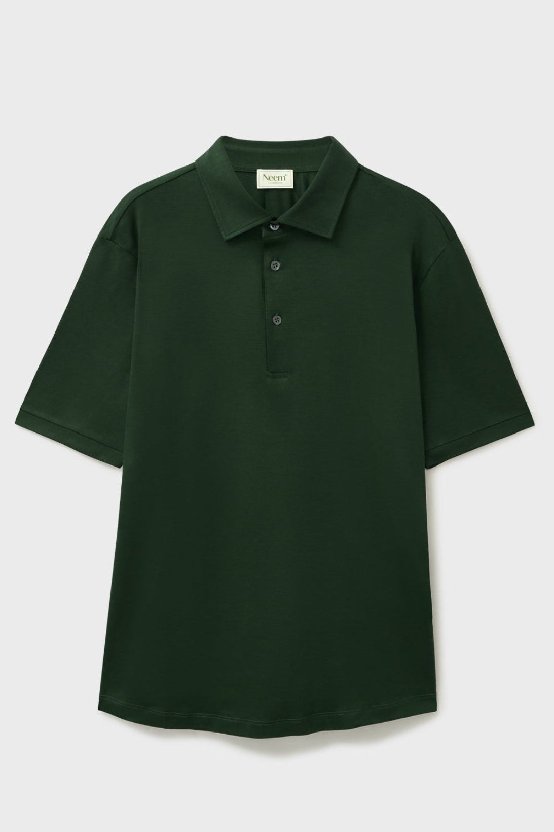 ZQ Merino Super 120s Jersey Deep Neem Short Sleeve Polo