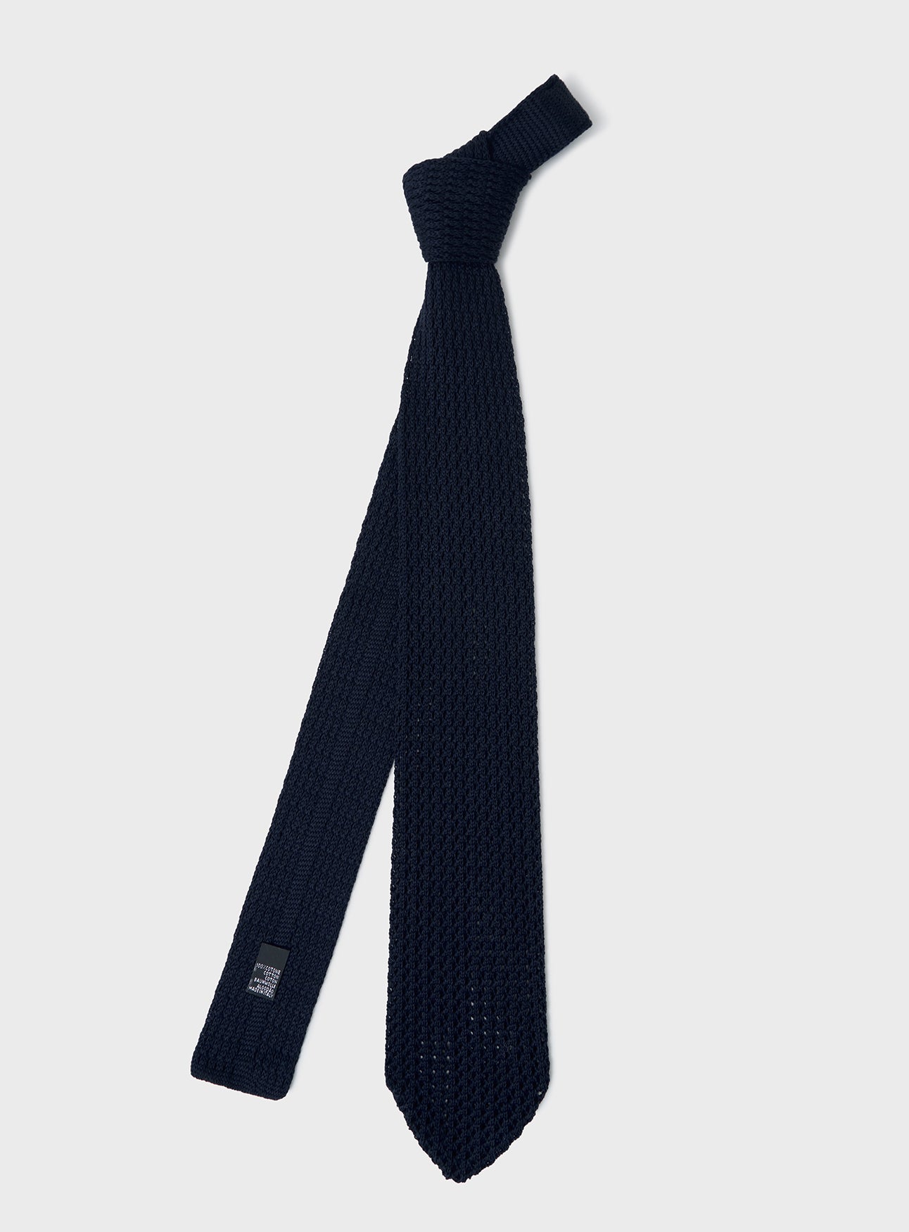 100% Cotton Como Knitted Tie