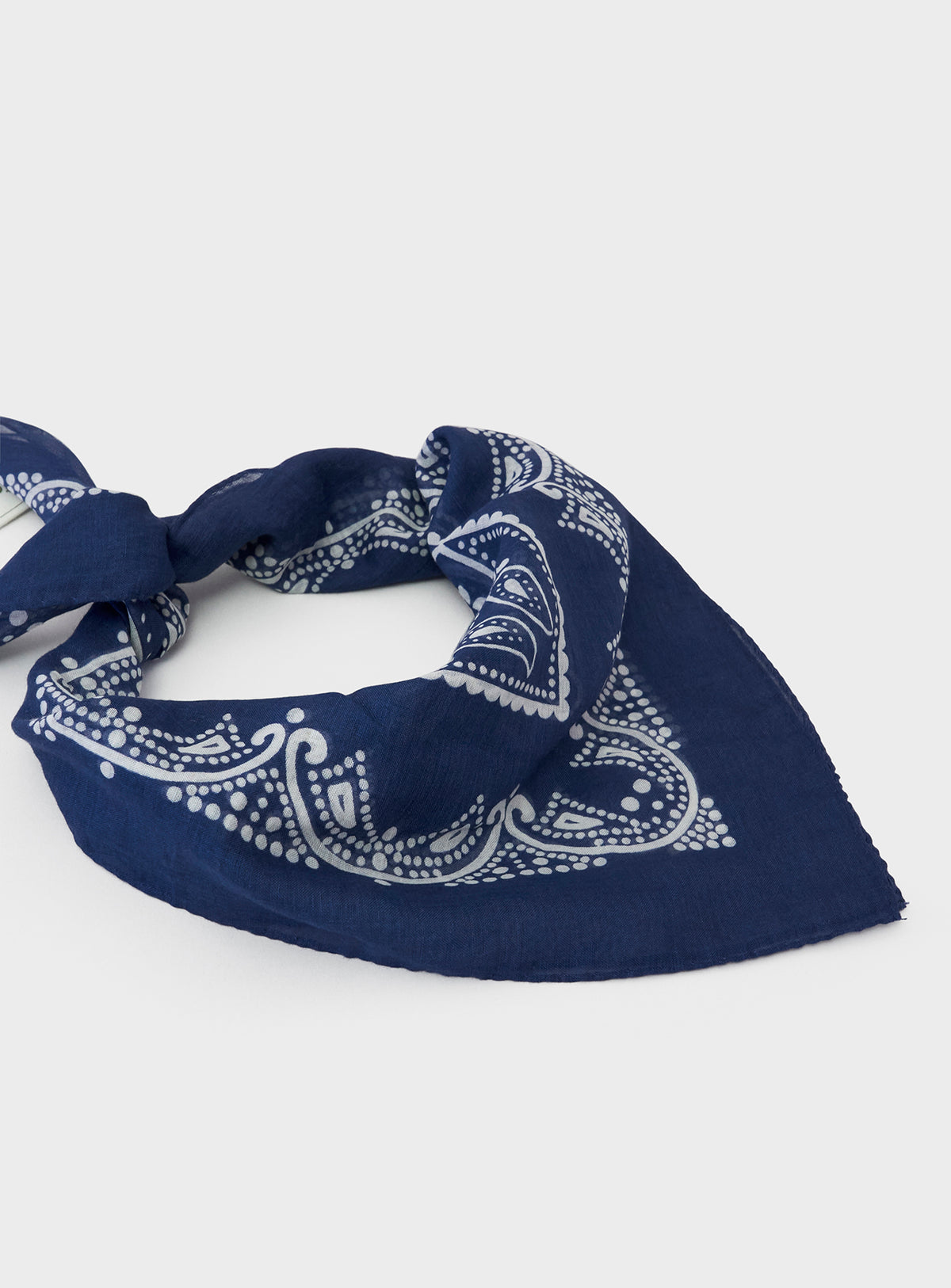 Cotton & Cashmere Como Print Bandana