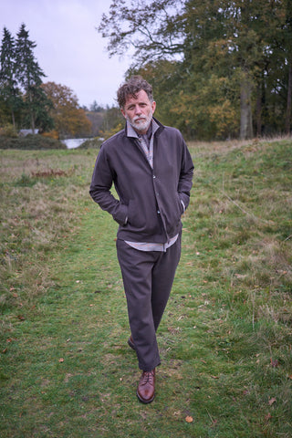 The Neem Chocolate Recycled Twill Men's Suit