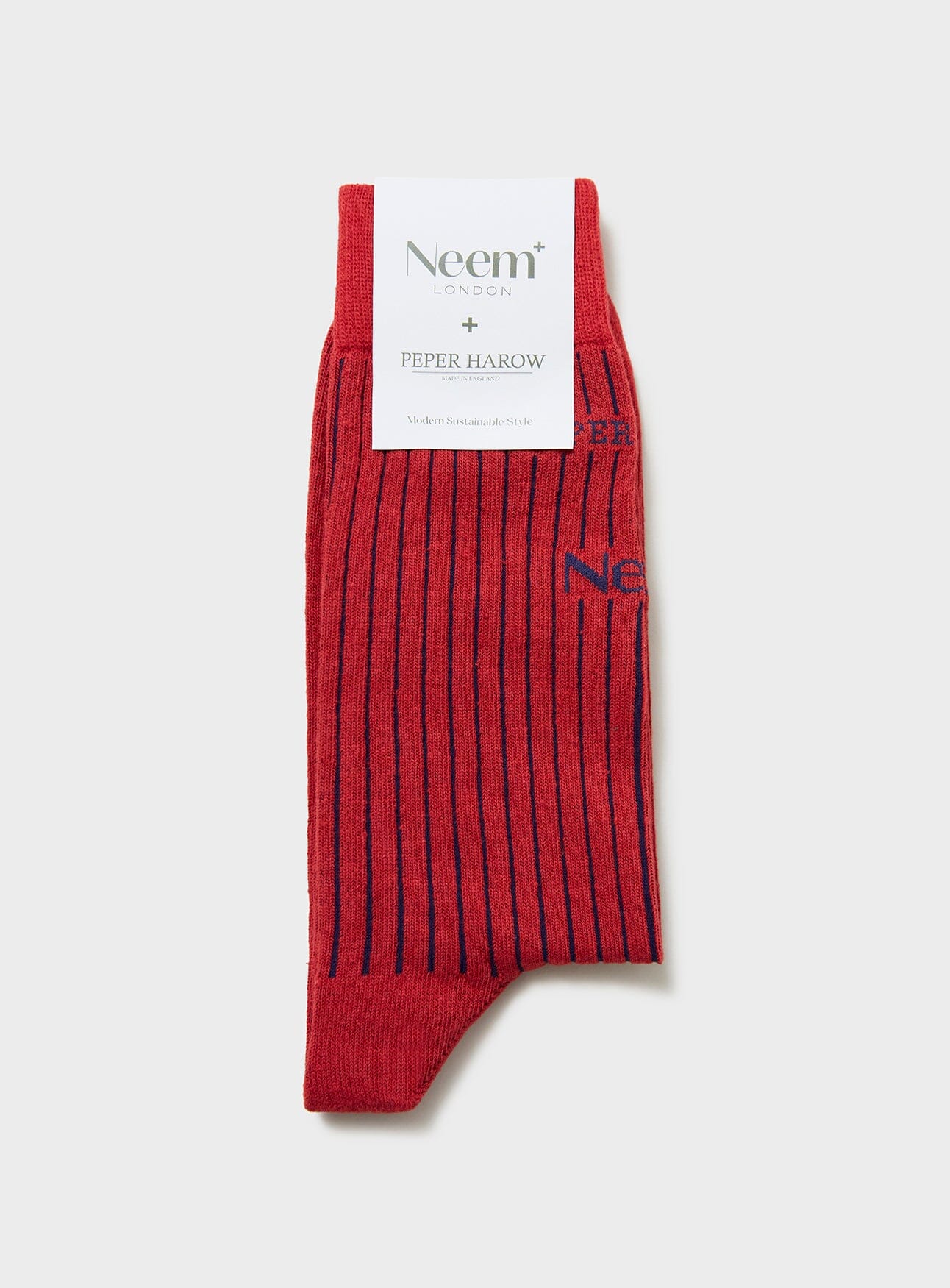 Recycled Men's Socks - Red Neem London 