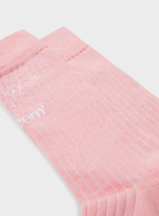 Recycled Men's Socks - Pink Neem London 