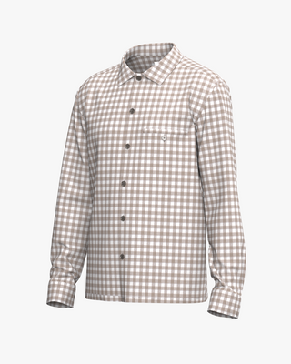 Recycled Italian Tan and Oatmeal Bloomsbury Overshirt