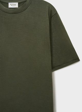 ZQ Merino Wool Jersey Olive T-Shirt