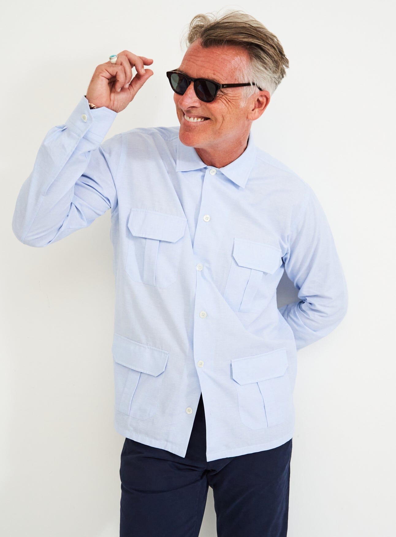 essentials shirt, recycled cotton