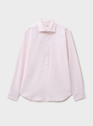 Recycled Italian Oxford Pink New Popover Shirt