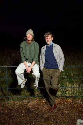 Recycled Italian Green Flannel Shirt Jacket