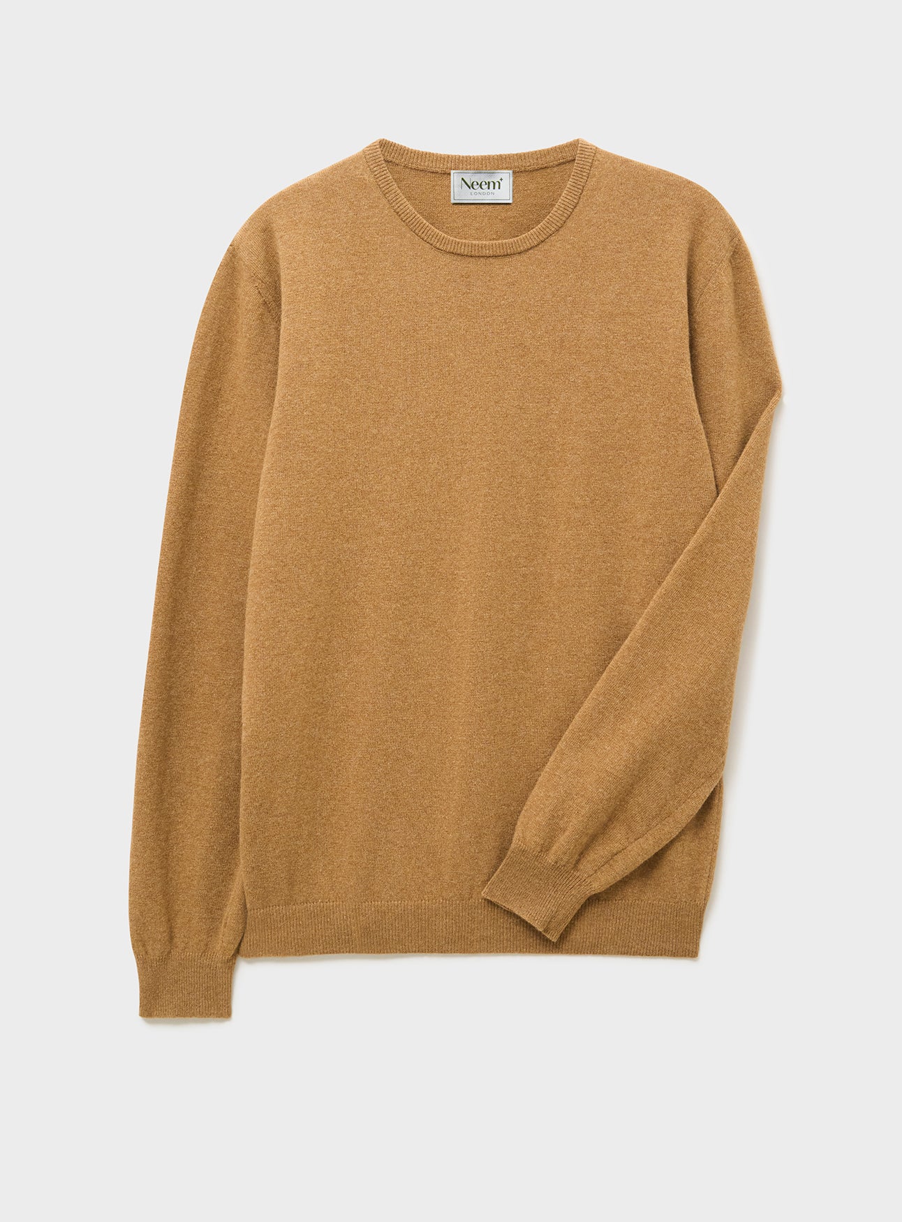 Recycled Italian Wool Knitted Crew Neck