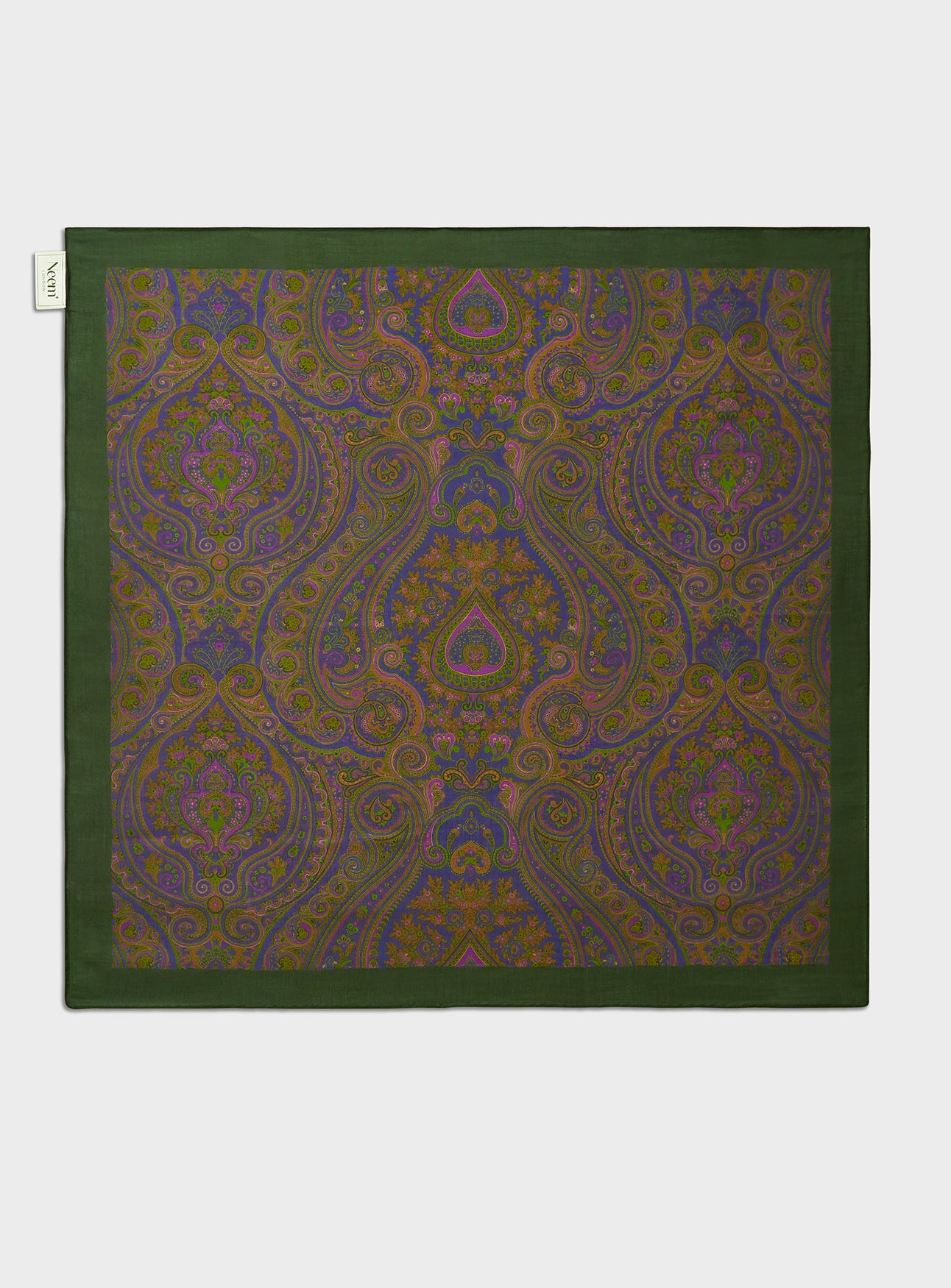 Italian Tencel British Racing Neck Scarf