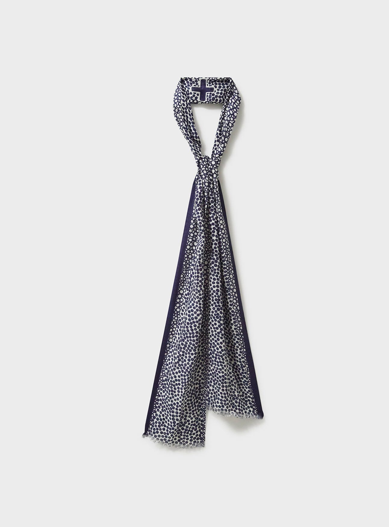 Biodegradable Italian Tencel Circle Wave Neck Scarf