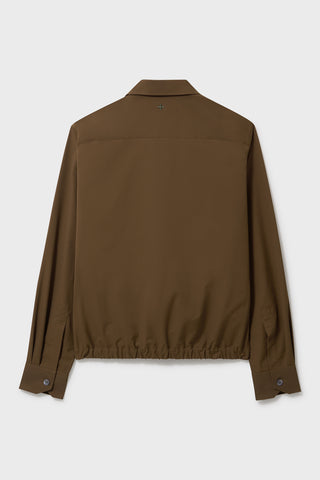 Chocolate Neem Blouson Chocolate Sorona Rain Jacket