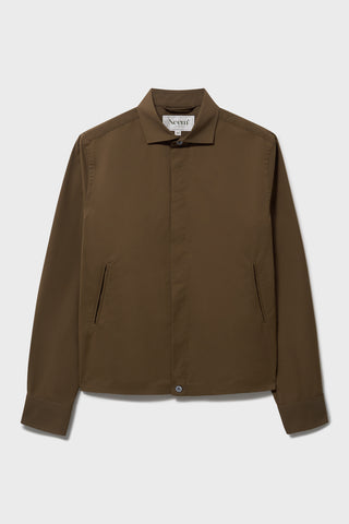 Chocolate Neem Blouson Chocolate Sorona Rain Jacket