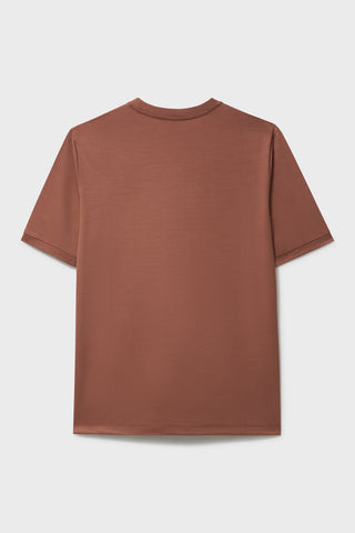 ZQ Merino Wool Jersey Terracotta T-Shirt