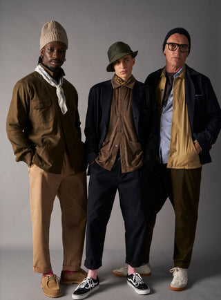 Recycled Italian Flannel Green Neem Bucket hat. Has a slight rim. Oasis style