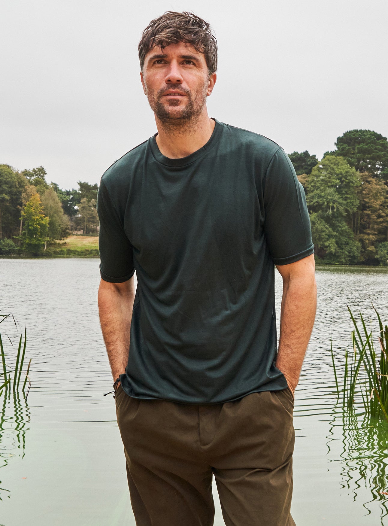 ZQ Merino Deep Super 120s Stretch T Shirt
