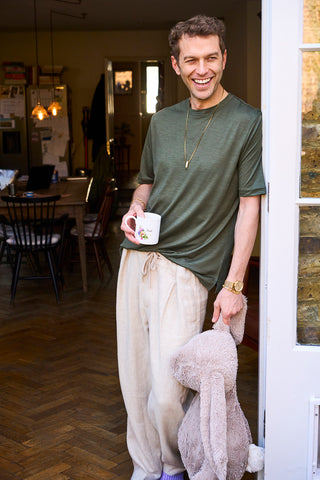 ZQ Merino Wool Jersey Olive T-Shirt