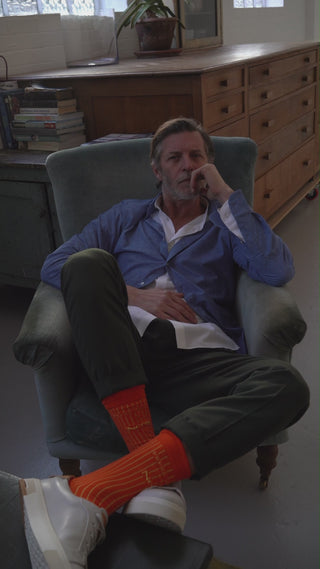 men's blue non-iron stretchy cutaway shirt 