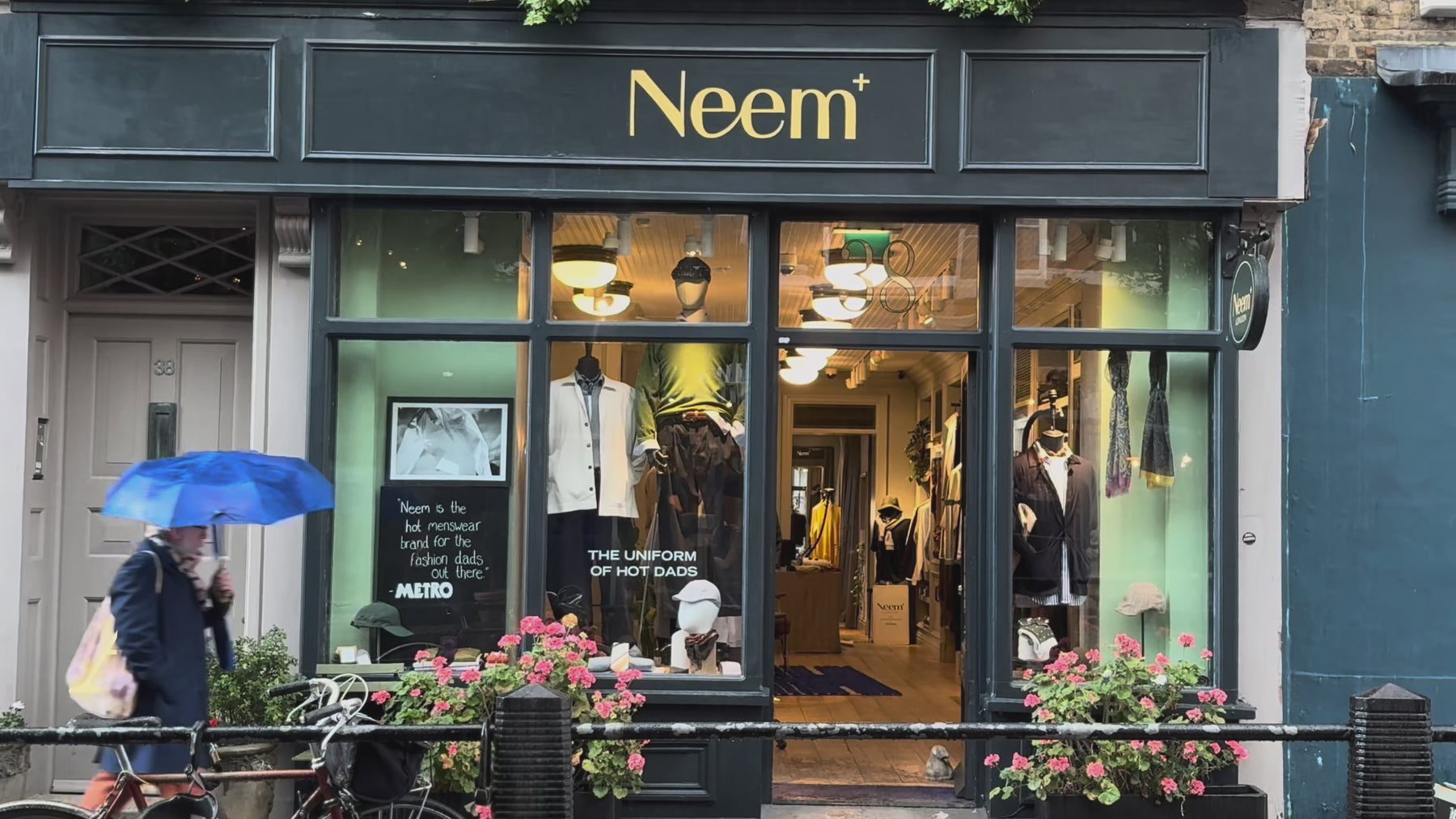 Men's sustainable autumn clothes UK 