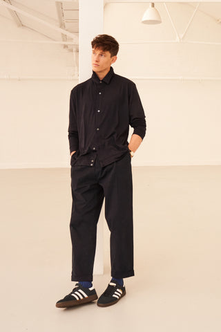 zq merino wool navy shirt 
