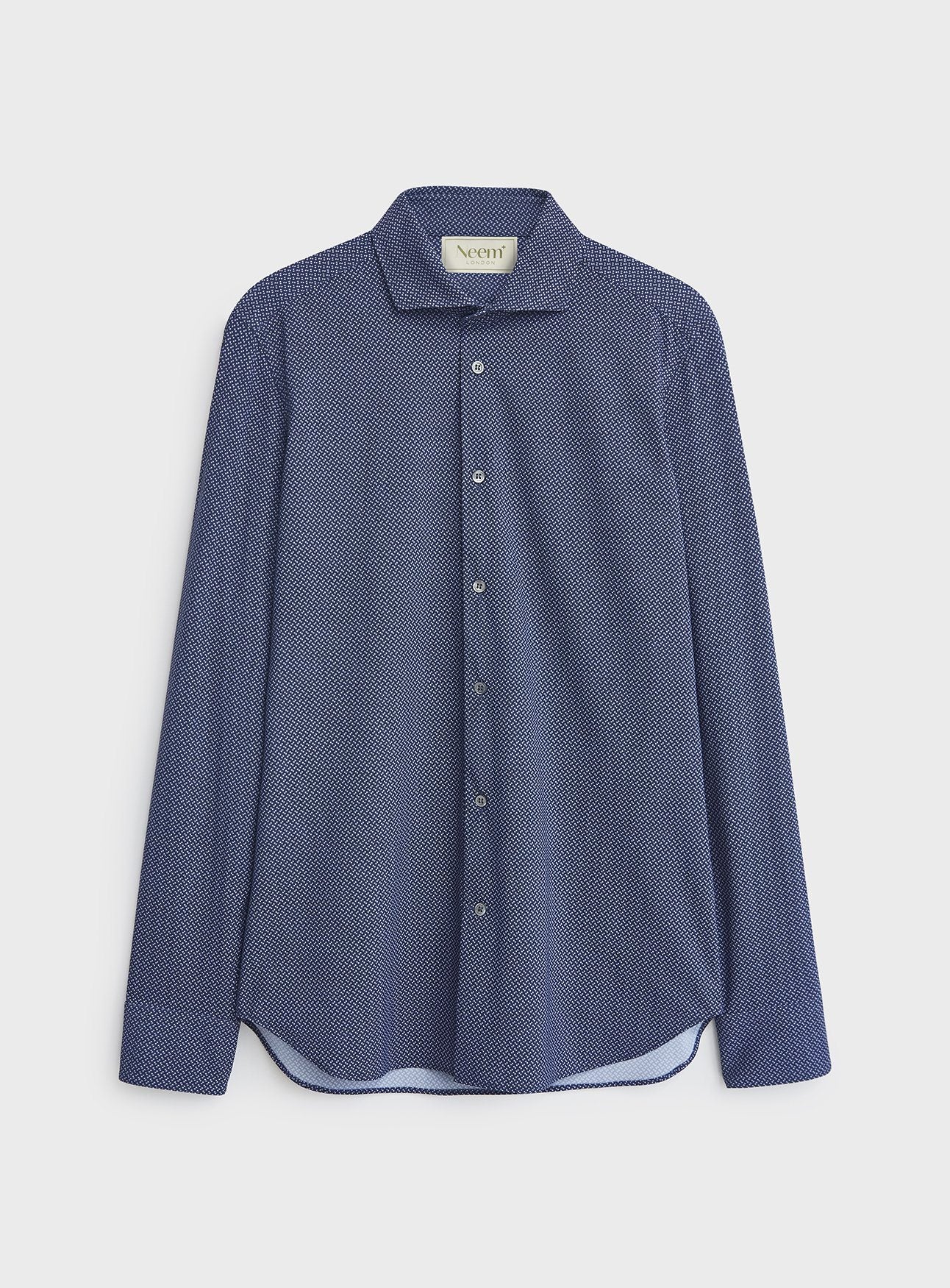 Recycled Italian Como Print Comfort Shirt