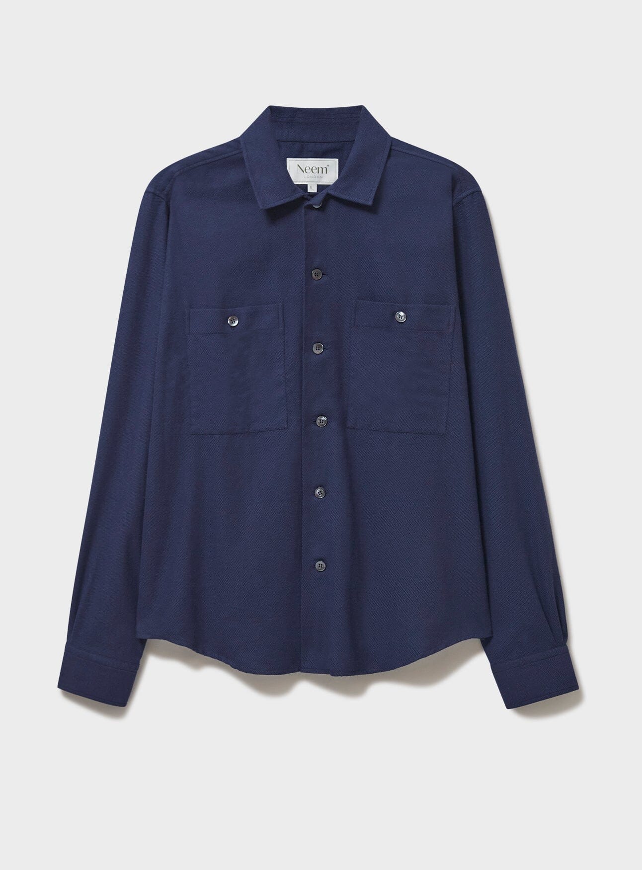 Recycled Italian Flannel Double Pocket Shirt