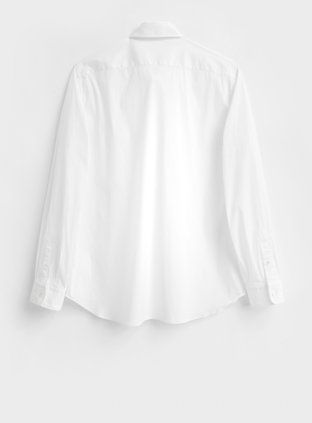 Recycled Italian White Oxford Modern Button-down Popover Shirt – Neem ...