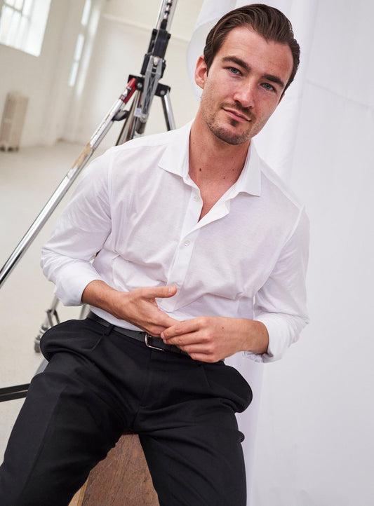 essentials shirt, mens office wear