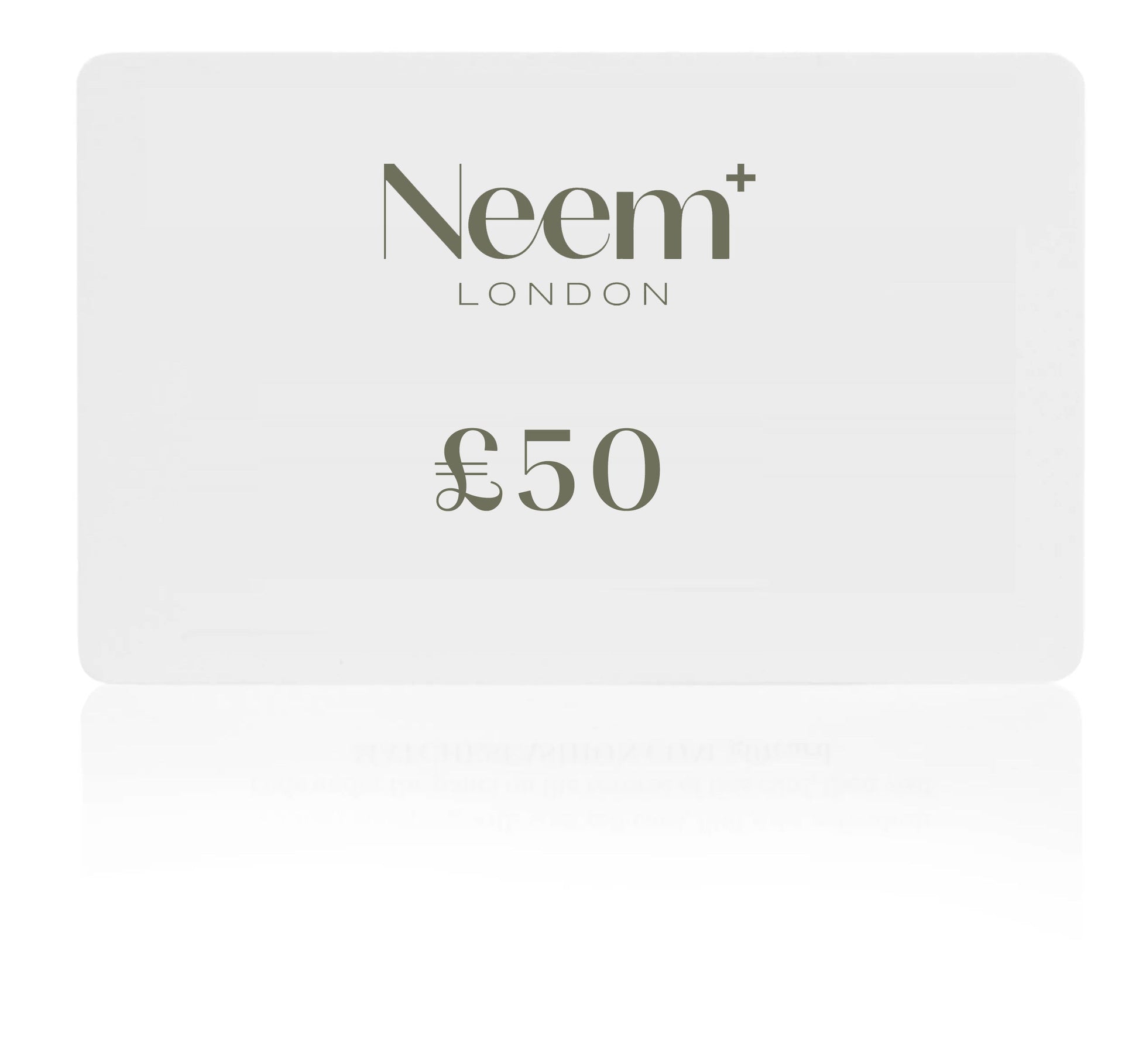 Neem London Gift Card Neem Gift Card Neem London £50.00 