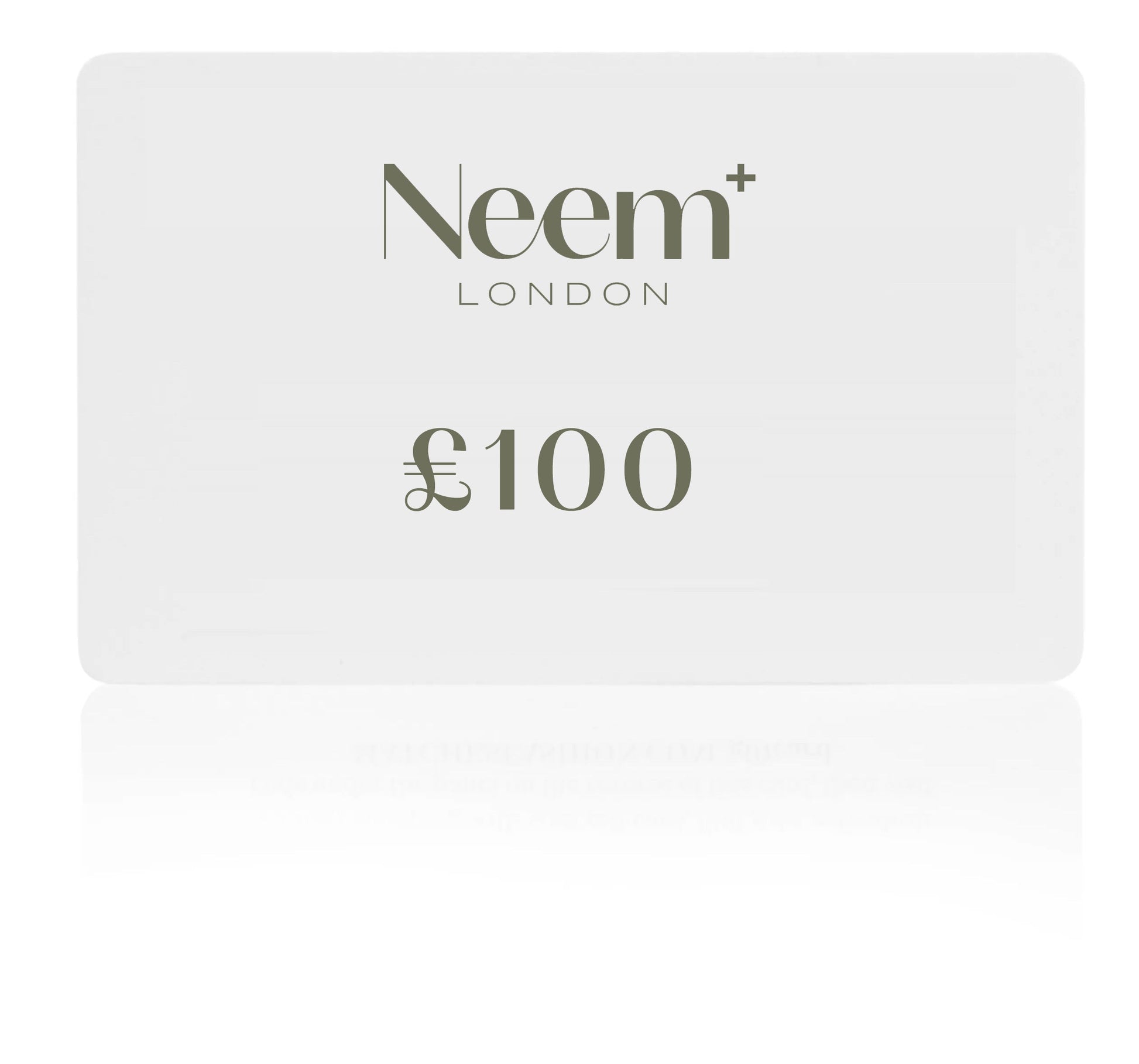 Neem London Gift Card Neem Gift Card Neem London £100.00 